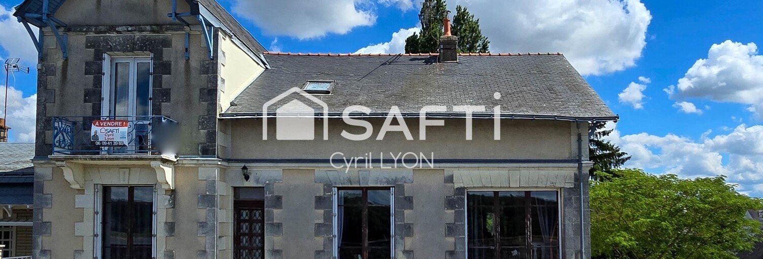 Maison 5 Pièces 144 m² à vendre à Saint-Clément-des-Levées (49350)