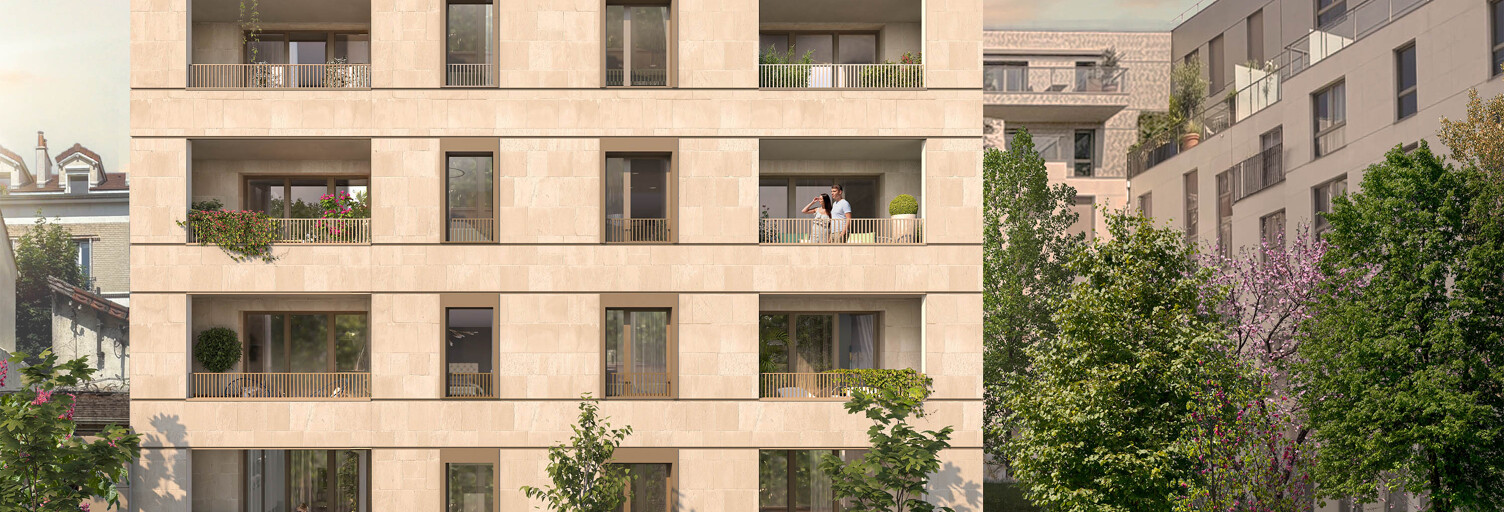 Appartement neuf T1, T3, T4, T5 Pièce 26 à 110 m² à vendre à Clichy (92110)