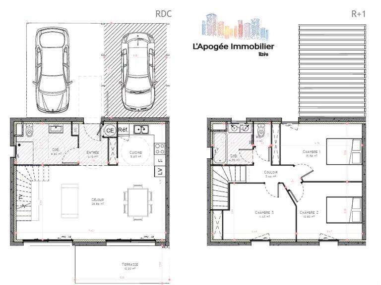 Villa mitoyenne T4 – Résidence neuve à Uzès (VEFA) — photo 1