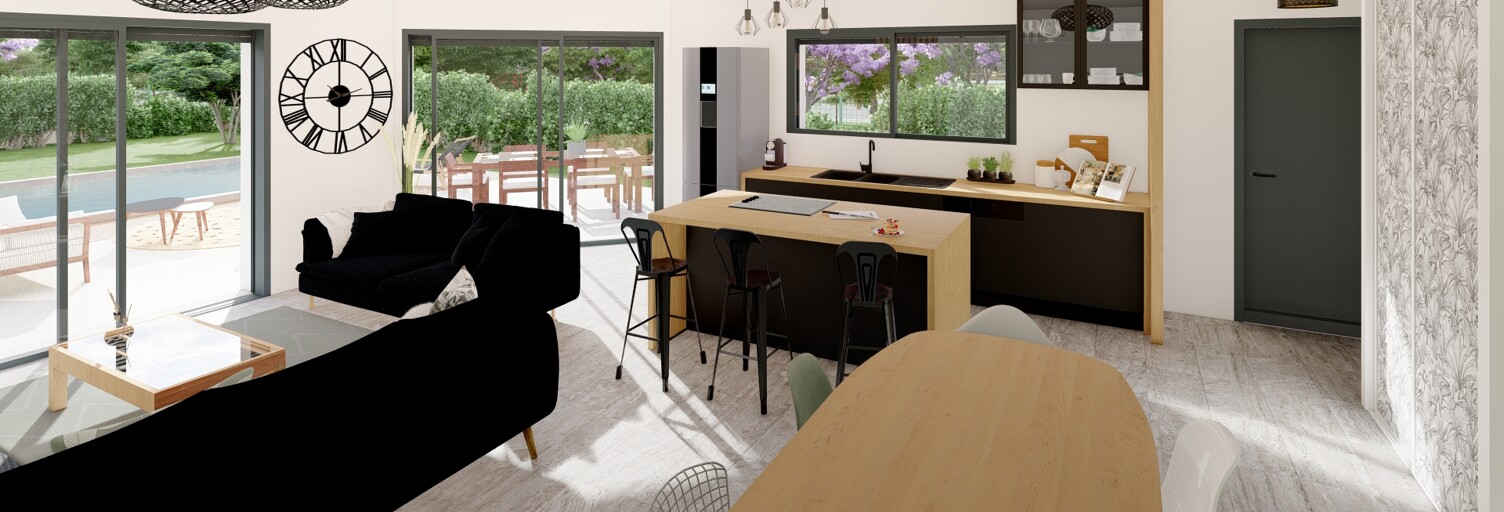 Maison 100 m² à construire Seignosse (40510)