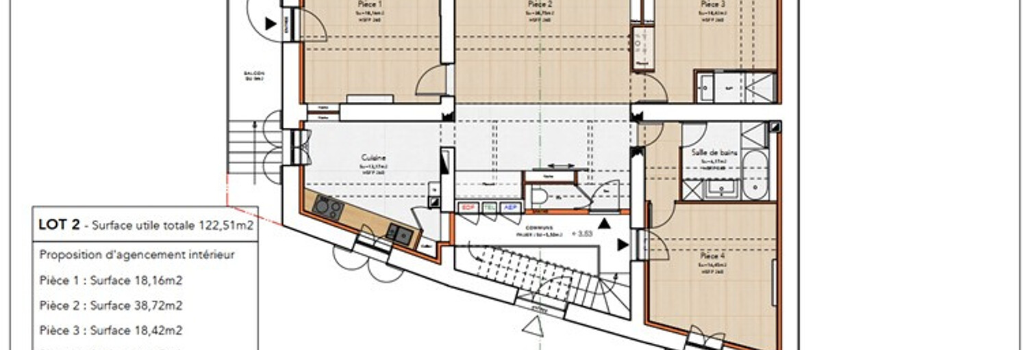 Appartement 4 Pièces 112 m² à vendre à Poleymieux-au-Mont-d'Or (69250)