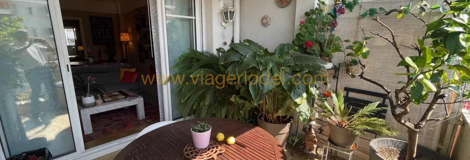 Appartement 78 m² en viager Nice (06200)