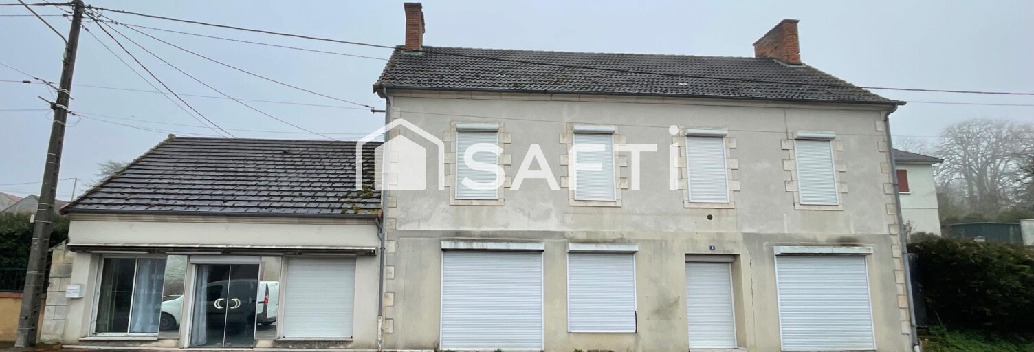 Maison 9 Pièces 226 m² à vendre à Saint-Martin-des-Champs (18140)