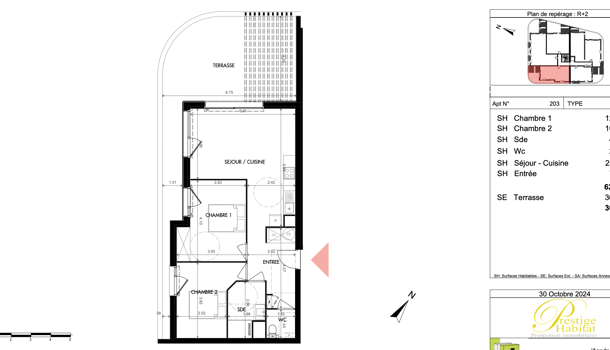 Appartement 3 pièces  à vendre Saint-Cyprien 66750