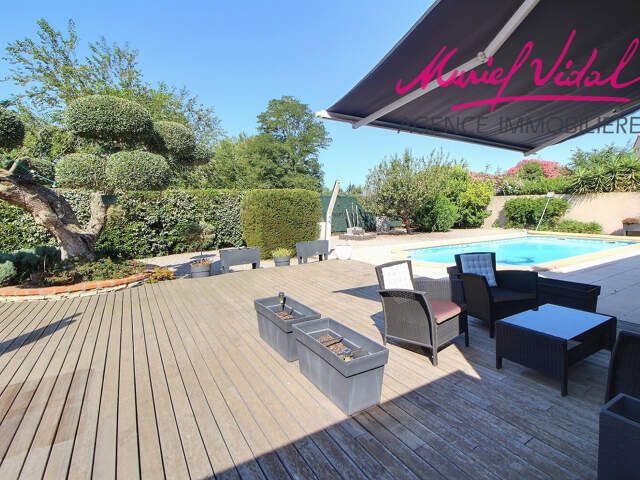 SAINT CYPRIEN PLAGE - BELLE VILLA 3 FACES DANS LOTISSEMENT PRIVE. — photo du bien