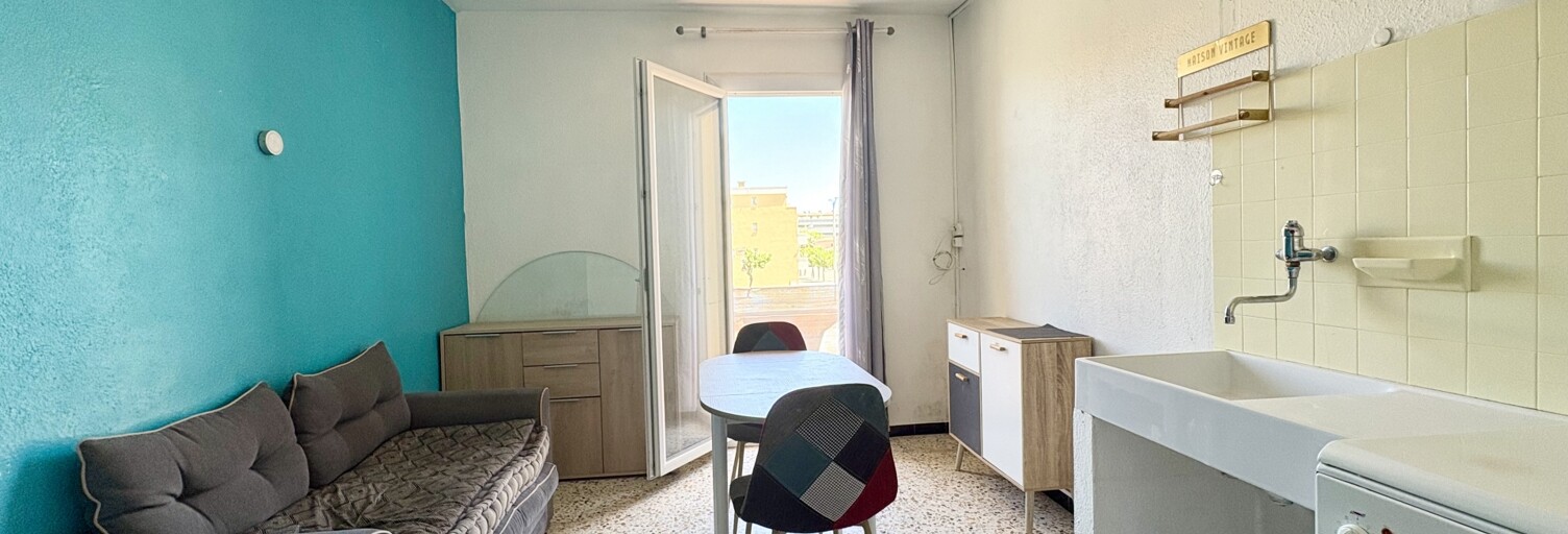 Appartement 2 Pièces 28 m² à vendre à Port-la-Nouvelle (11210)