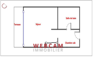 Appartement 1 Pièce 23 m² à vendre à Saint-Laurent-du-Var (06700)