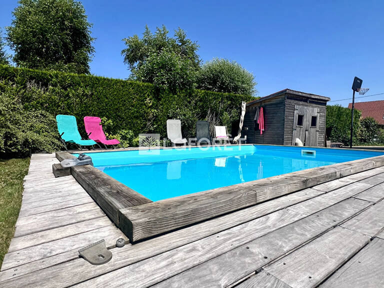 Maison Tourmignies, semi plain pied 4 chambres avec piscine — photo 1