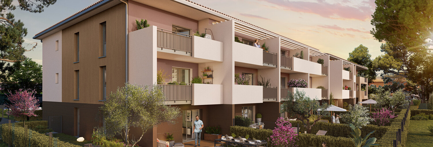 Appartement neuf T2, T3 Pièce 40 à 61 m² à vendre à Elne (66200)