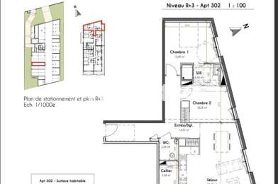 Appartement 3 pièces 275000 €