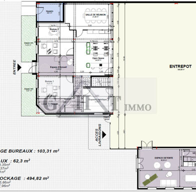 Local industriel  7185 €