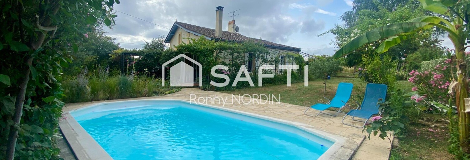 Maison 5 Pièces 170 m² à vendre à Saint-Pey-de-Castets (33350)