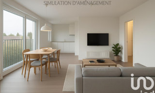 Appartement 3 Pièces 62 m² à vendre à Cergy (95800)