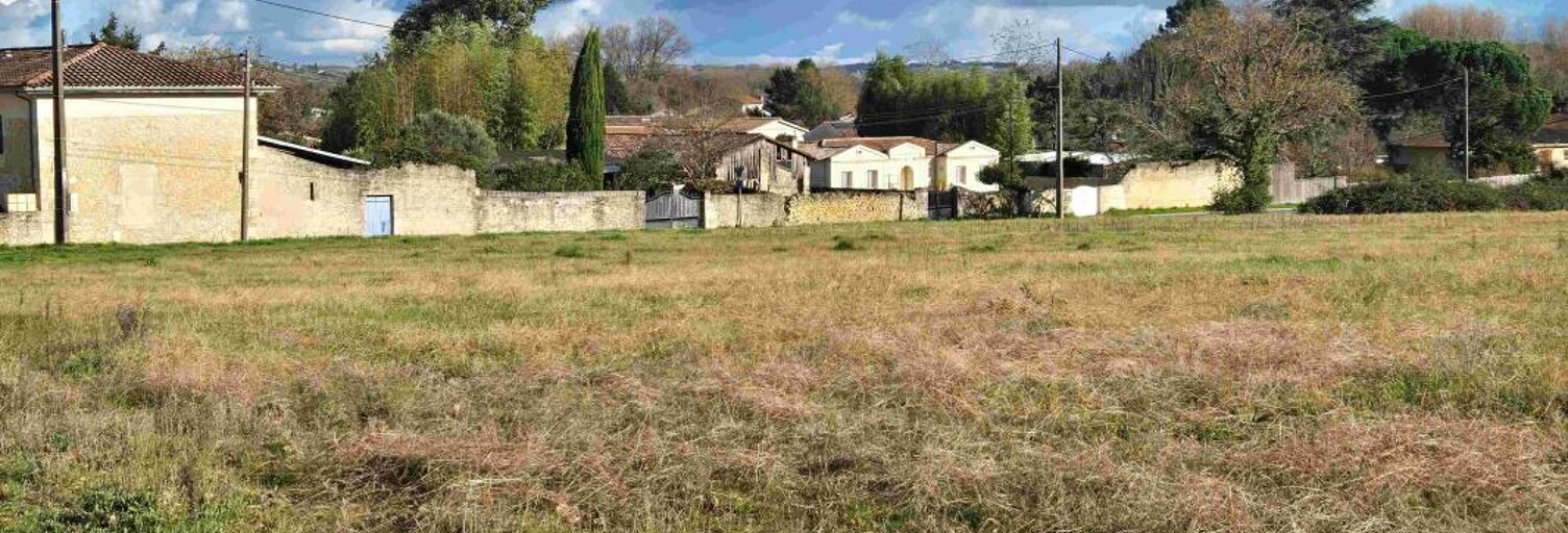 Terrain 515 m² à construire Cérons (33720)