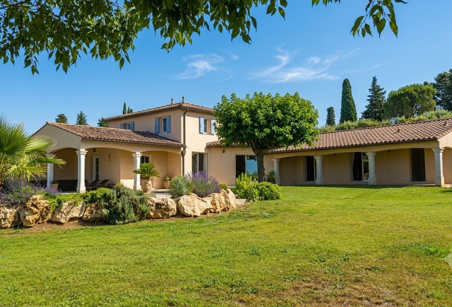 Villa contemporaine avec vue proche d'Uzès — photo 1