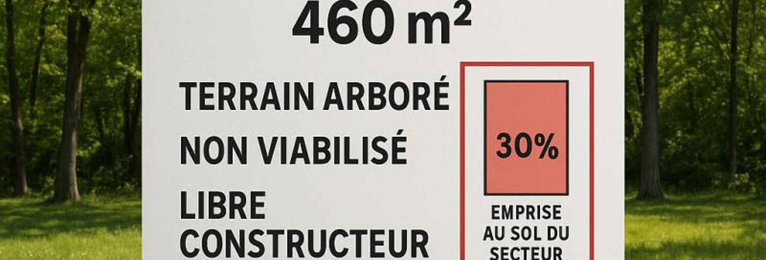 Terrain  460 m² à vendre à Uzès (30700)