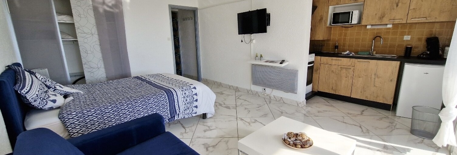 Appartement 1 Pièce 30 m² à vendre à Le Barcarès (66420)