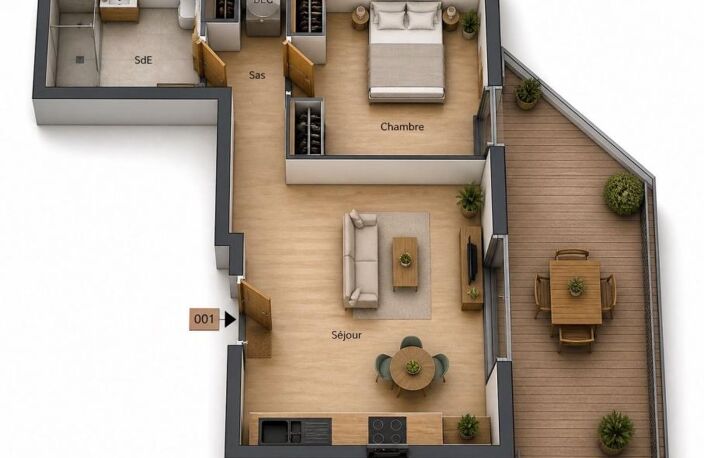 Appartement À Vendre — photo 2