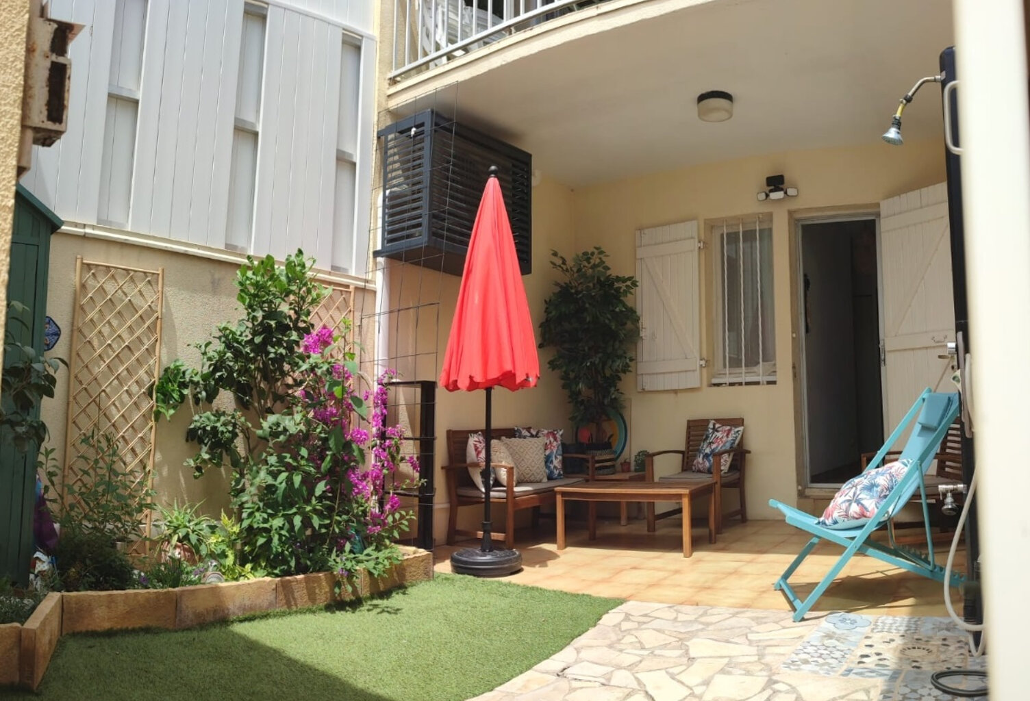 ACHAT CAP D'AGDE T2 DUPLEX + GARAGE AMENAGE EN T2 COMBLES + — photo 1