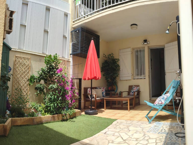 ACHAT CAP D'AGDE T2 DUPLEX + GARAGE AMENAGE EN T2 COMBLES + — photo 1