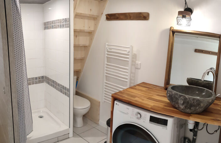 ACHAT CAP D'AGDE T2 DUPLEX + GARAGE AMENAGE EN T2 COMBLES + — photo 4