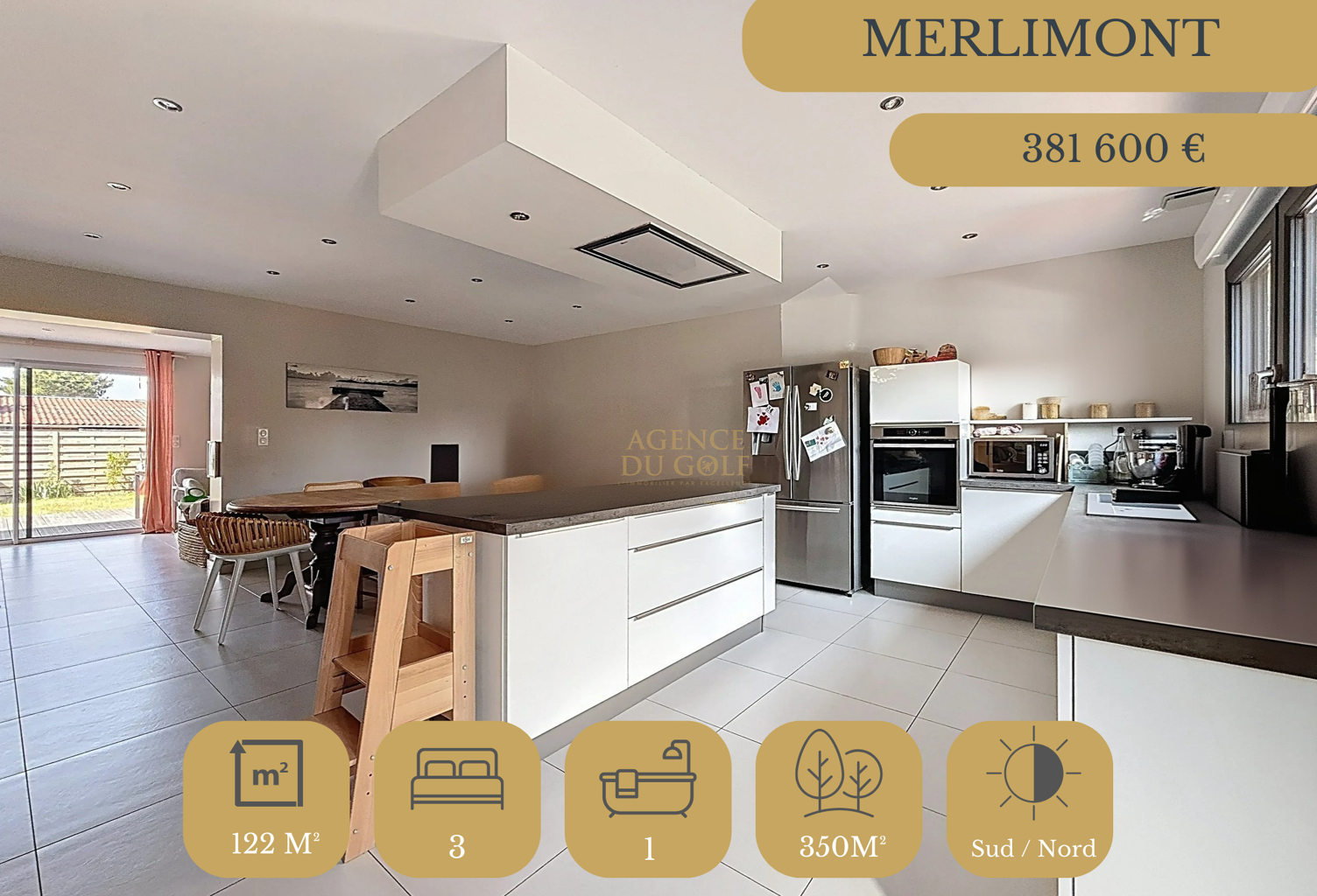 Maison rénovée de 3 chambres à Merlimont   À 1 km de la plag — photo 1