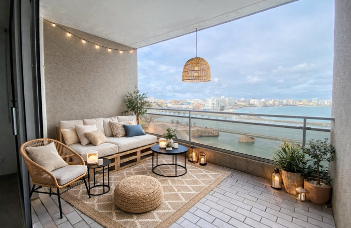 Appartement T3 traversant avec vue imprenable sur le chenal — photo 2