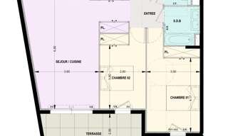 Appartement 3 Pièces 66 m² à vendre à Le Cannet (06110)