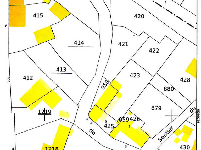 Terrain constructible à vendre  ORSINVAL (59), 414 m² — photo 1