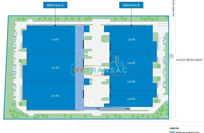 Cellule A3 :  Local de 6 809m² dont 723m² de bureaux à Croissy — photo 3