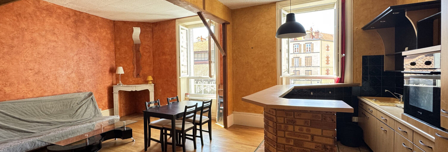 Appartement 2 Pièces 55 m² à vendre à Clermont-Ferrand (63000)