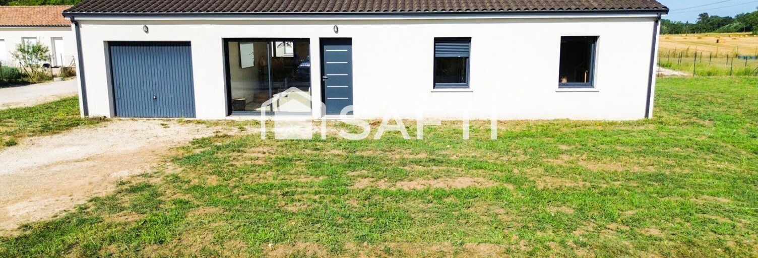 Maison 4 Pièces 100 m² à vendre à Cours-de-Pile (24520)