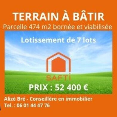 Terrain  52400 €