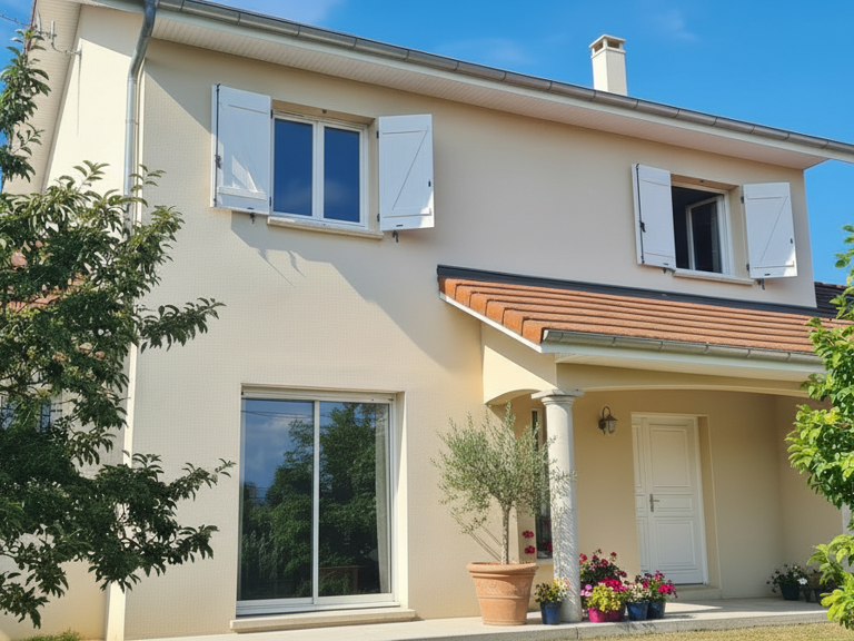 10 min de Bourgoin RESIDENTIEL MAISON 5 CHAMBRES GARAGE ET PISCINE - terrain  1558 m2 — photo 1