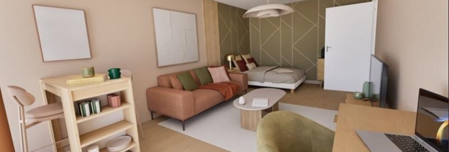 Appartement 1 Pièce 32 m² à vendre à Toulouse (31200)