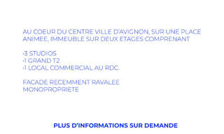 Immeuble  205 m² à vendre à Avignon (84000)