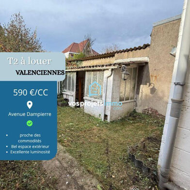 Appartement 2 pièces 590 €