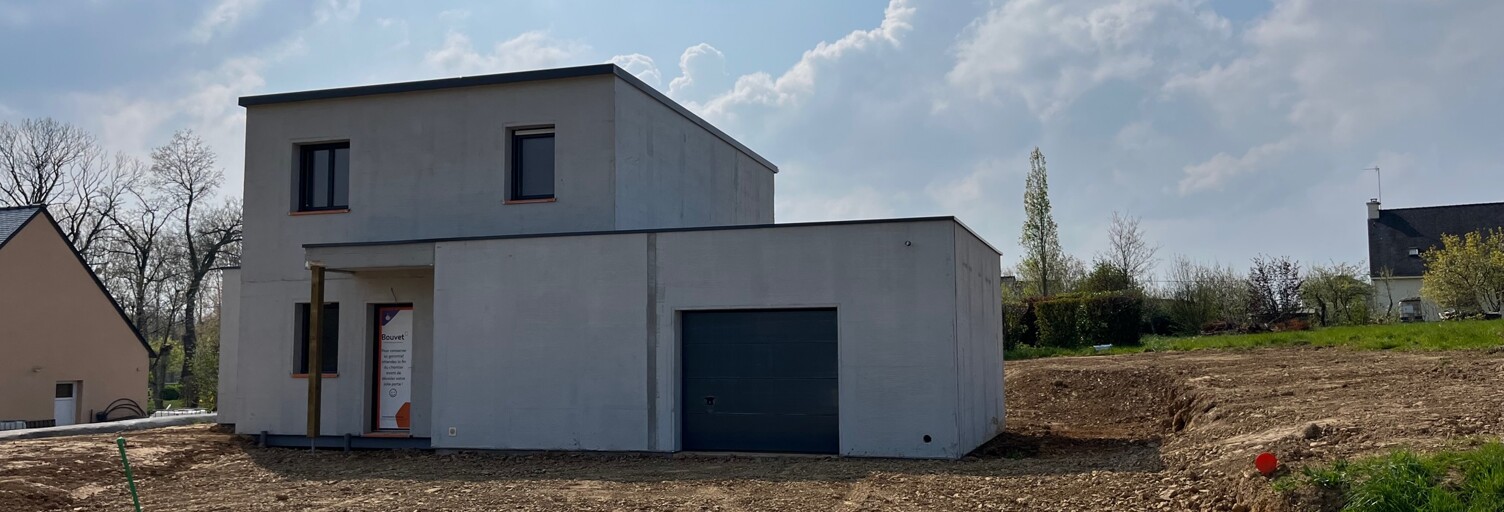 Maison 100 m² à construire Saint-Jean-Brévelay (56660)