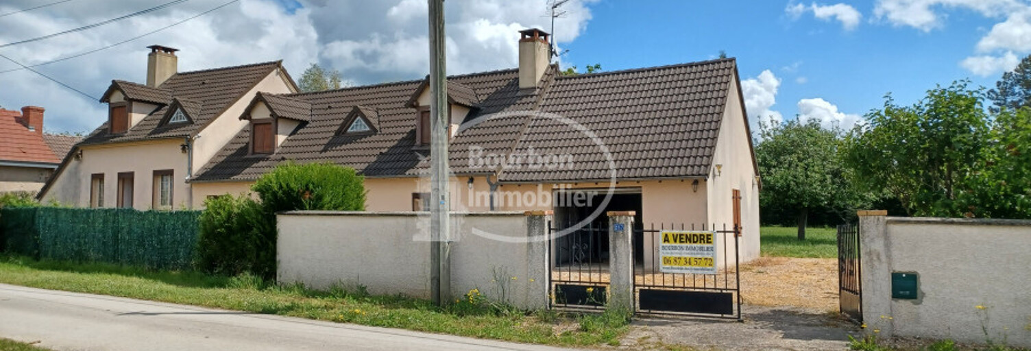 Maison 7 Pièces 124 m² à vendre à Saint-Aubin-sur-Loire (71140)