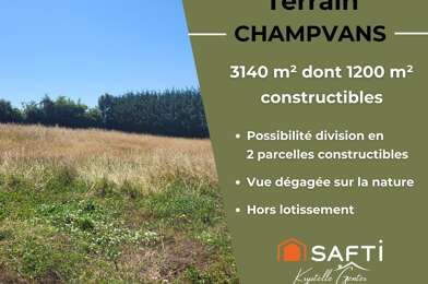 Terrain  72000 €