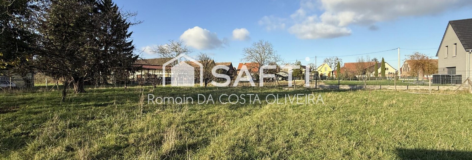 Terrain  1093 m² à vendre à Richtolsheim (67390)