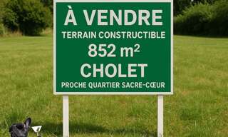 Terrain  852 m² à vendre à Cholet (49300)