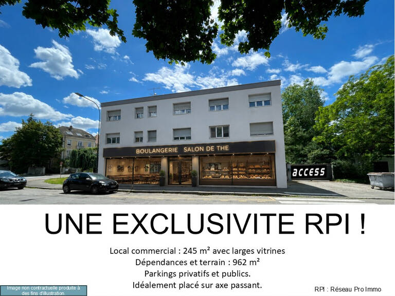 A vendre Exclusivité local commercial loué à Mulhouse — photo 1