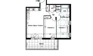 Appartement 3 Pièces 64 m² à vendre à Cogolin (83310)