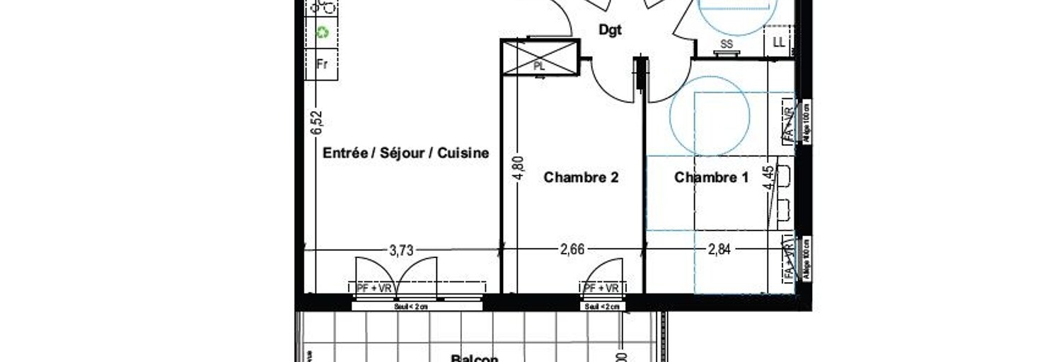 Appartement 3 Pièces 64 m² à vendre à Cogolin (83310)