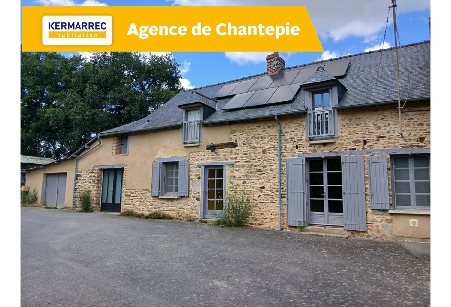 Campagne Nouvoitou Maison en pierres 5 pièces avec jardin 1200 m² environ — photo 1