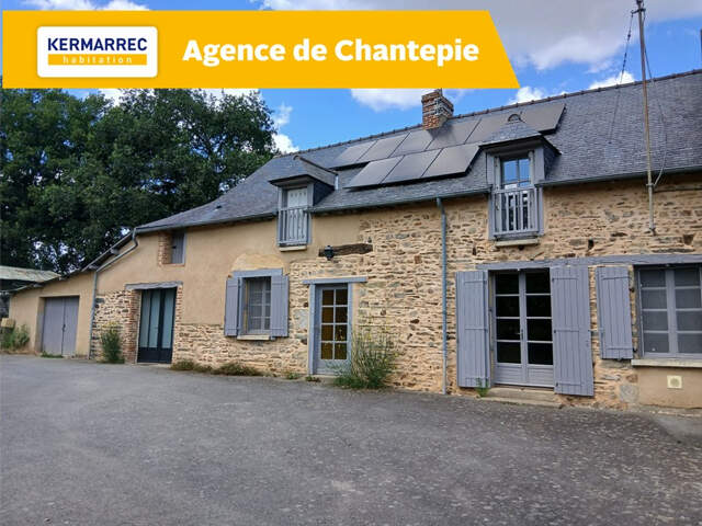 Campagne Nouvoitou Maison en pierres 5 pièces avec jardin 1200 m² environ — photo du bien