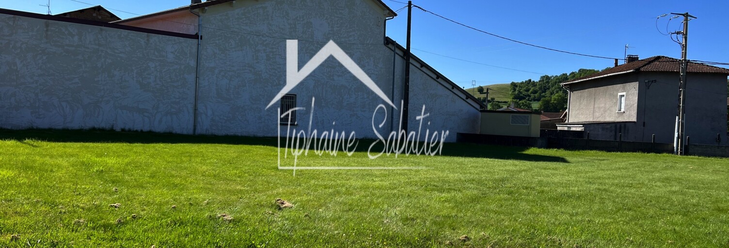 Terrain  1000 m² à vendre à Sainte-Anne-sur-Gervonde (38440)