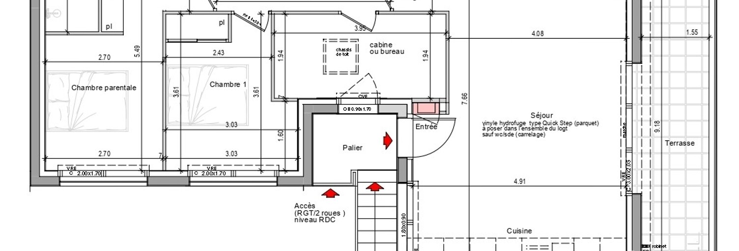 Appartement 3 Pièces 77 m² à vendre à Saint-Gilles-Croix-de-Vie (85800)