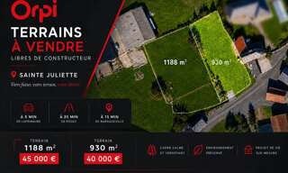 Terrain  930 m² à vendre à Sainte-Juliette-sur-Viaur (12120)